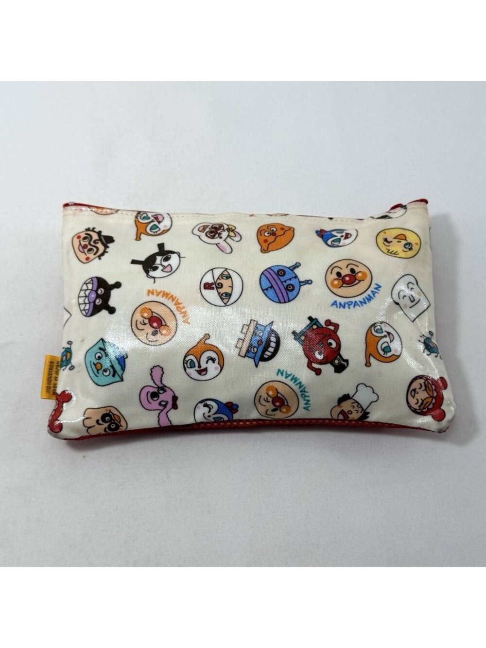 Authentic Anpanman Pouch Bag Pencil Case Zip Anime Characters Purse Mascot Kid